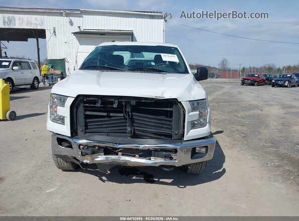 1FTFX1EF3GFD15147 2016 FORD F150 Белый Вид задней части салона