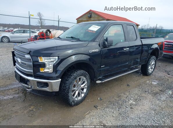 1FTFX1EG0GFC98574 2016 FORD F150 Black Przód lewy
