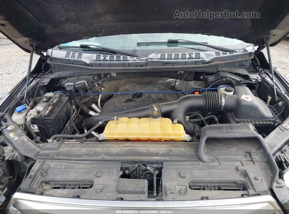 1FTFX1EG0GFC98574 2016 FORD F150 Black Widok z tyłu