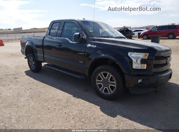 1FTFX1EGXGKE55292 2016 FORD F150 Черный Передняя правая четверть