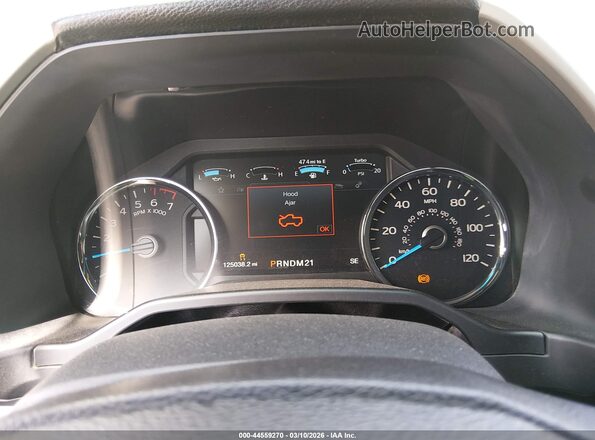 1FTFX1EGXGKE55292 2016 FORD F150 Черный Вид задних сидений