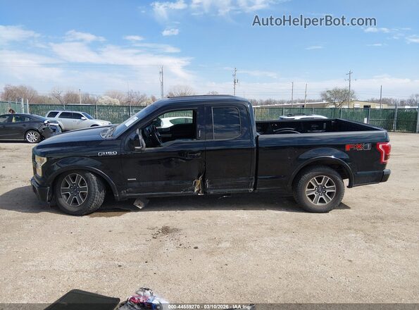 1FTFX1EGXGKE55292 2016 FORD F150 Черный 