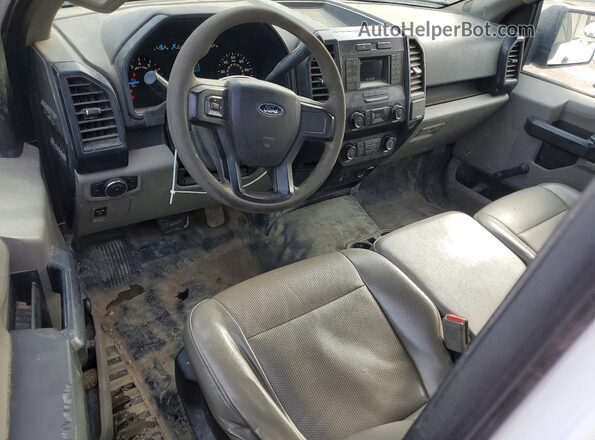 1FTMF1C87GKD28456 2016 FORD F150 Белый Вид панели приборов