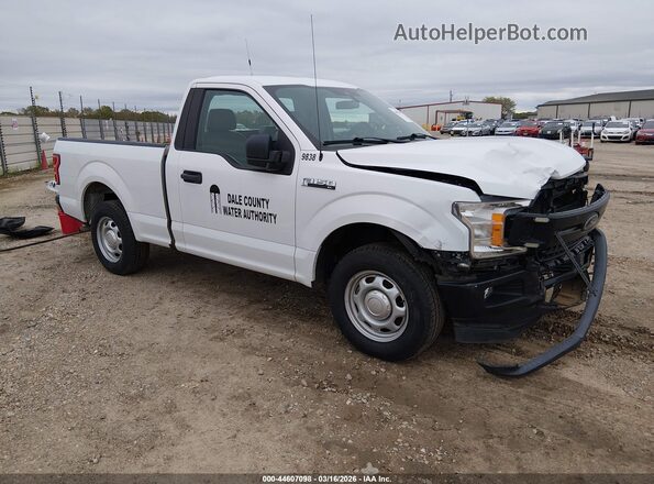1FTMF1CB5LFB69838 2020 FORD F150 Белый Передняя правая четверть