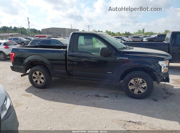 1FTMF1CP4HKD40248 2017 FORD F150 Черный Вид задней части салона