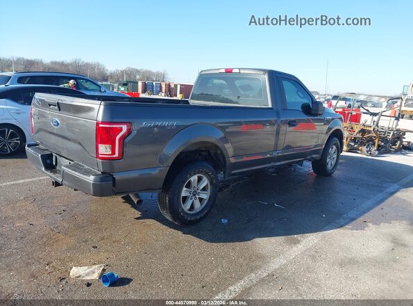 1FTMF1EP1HKC82242 2017 FORD F150 Серый Задняя правая четверть