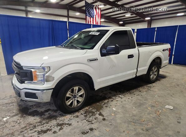 1FTMF1EP9JKD24016 2018 FORD F150 Белый Передняя левая четверть