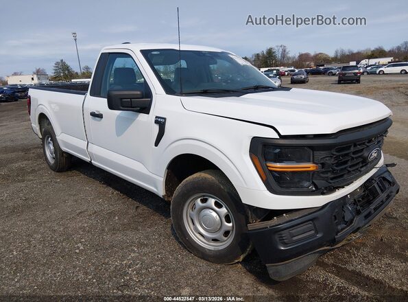 1FTMF1KP6RKD39945 2024 FORD F150 Белый Передняя правая четверть