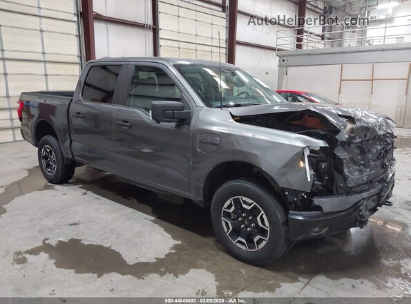 1FTVW1EL0PWG01686 2023 FORD F-150 LIGHTNING Black Przód prawy