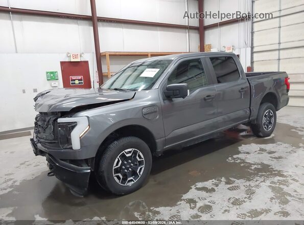1FTVW1EL0PWG01686 2023 FORD F-150 LIGHTNING Black Przód lewy