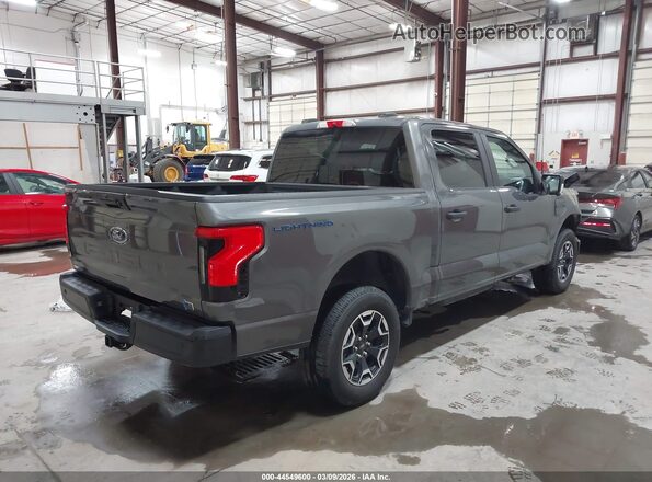 1FTVW1EL0PWG01686 2023 FORD F-150 LIGHTNING Black Tył prawy