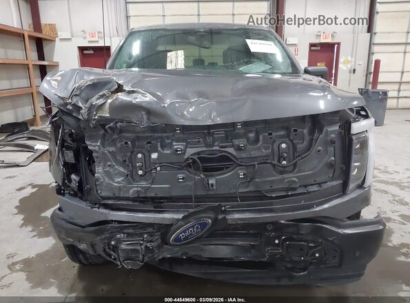 1FTVW1EL0PWG01686 2023 FORD F-150 LIGHTNING Black Widok zestawu wskaźników