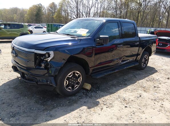1FTVW1EL4PWG00170 2023 FORD F-150 LIGHTNING Синий Передняя левая четверть