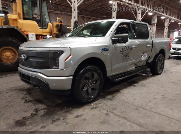 1FTVW3LUXSWG11755 2025 FORD F-150 LIGHTNING Silver Przód lewy