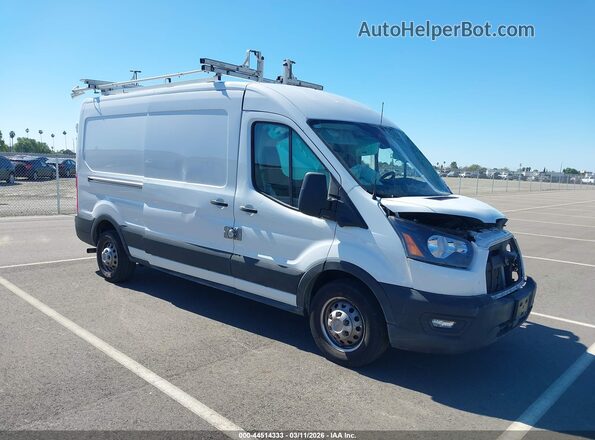 1FTYE2C88PKB72504 2023 FORD TRANSIT-150 Белый Передняя правая четверть