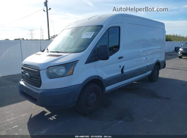 1FTYE2CM4HKA04955 2017 FORD TRANSIT-150 White Առջևի ձախ երեք քառորդ տեսարան