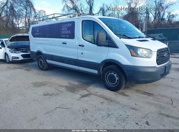 1FTYE9ZM8HKA07857 2017 FORD TRANSIT-150 Белый Передняя правая четверть