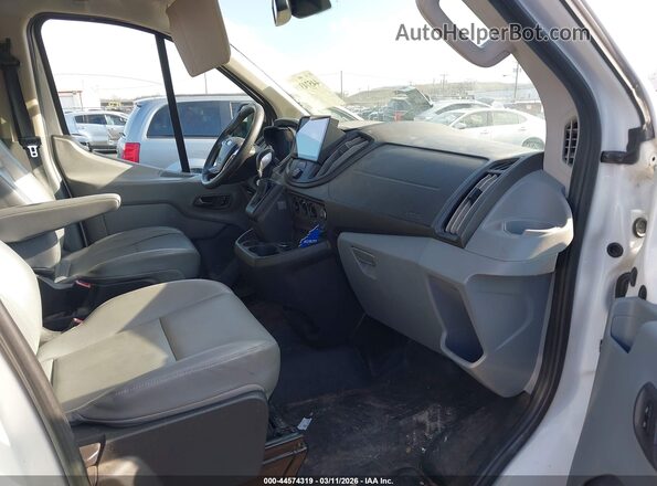 1FTYR1ZM0GKB56090 2016 FORD TRANSIT-250 Белый Вид салона спереди