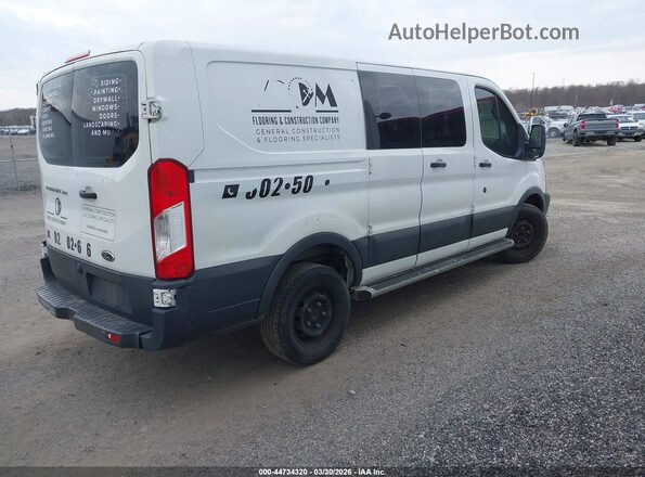 1FTYR1ZM1GKB36494 2016 FORD TRANSIT-250 Белый Задняя правая четверть
