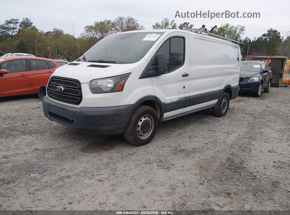 1FTYR1ZM6HKB48142 2017 FORD TRANSIT-250 White წინა მარცხენა ხედი სამი მეოთხედიდან