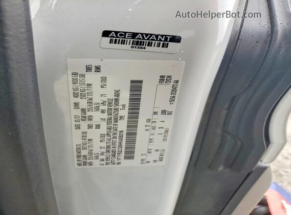 1FTYR2CG5HKA59316 2017 FORD TRANSIT Белый Вид наклейки с VIN-кодом