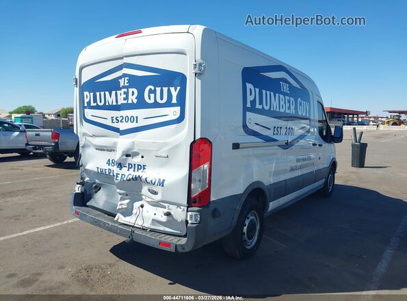 1FTYR2CG9HKA49601 2017 FORD TRANSIT-250 Белый Задняя правая четверть