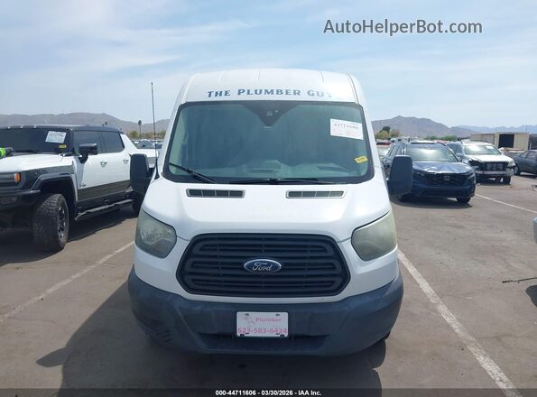 1FTYR2CG9HKA49601 2017 FORD TRANSIT-250 Белый Вид щитка приборов