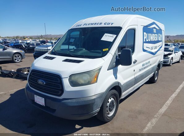 1FTYR2CG9HKA49601 2017 FORD TRANSIT-250 Белый Передняя левая четверть