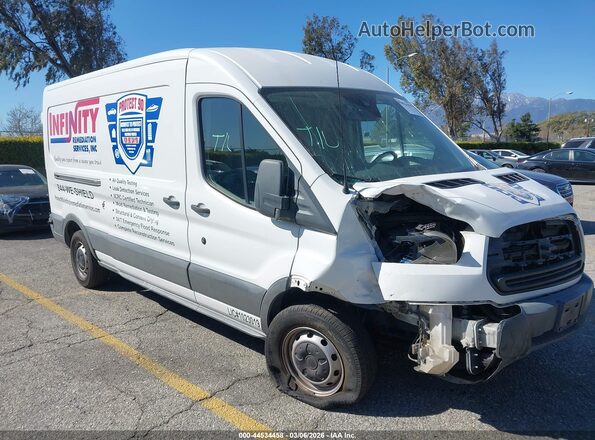 1FTYR2CM3JKA96084 2018 FORD TRANSIT-250 White Przód prawy