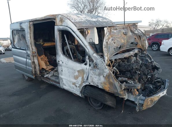 1FTYR2CM4GKA92344 2016 FORD TRANSIT-250 Silver Przód prawy