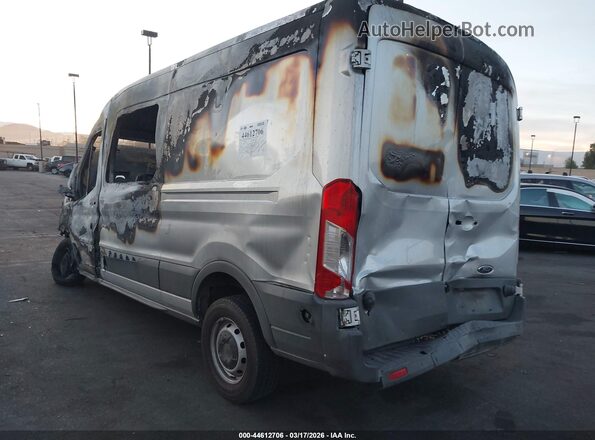 1FTYR2CM4GKA92344 2016 FORD TRANSIT-250 Silver Tył lewy