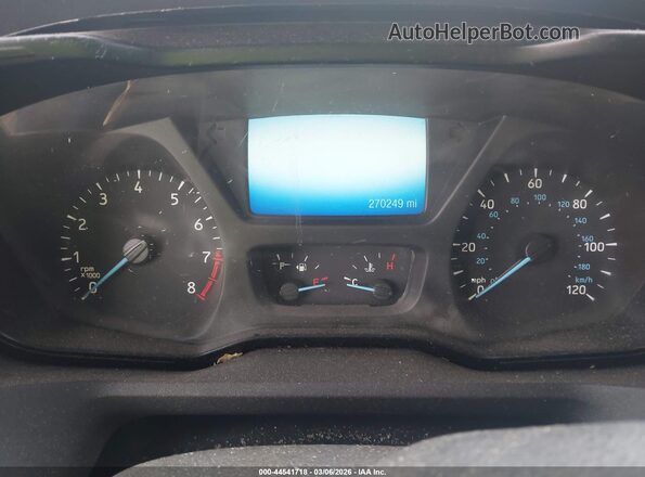 1FTYR2CM4KKB54995 2019 FORD TRANSIT-250 White Widok tylnych siedzeń