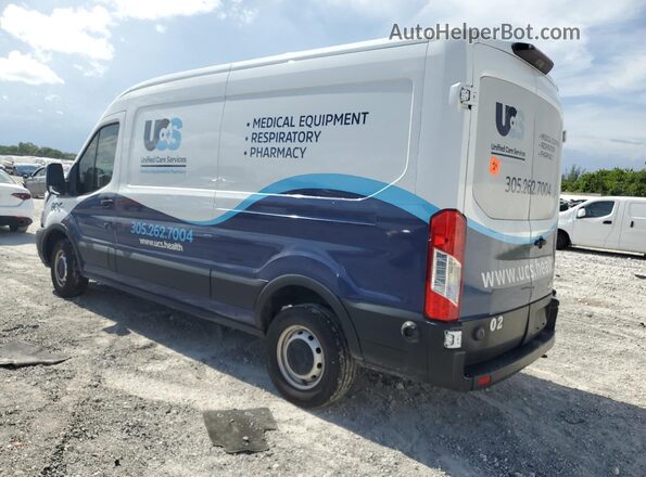 1FTYR2CM6KKB64296 2019 FORD TRANSIT White Հետևի ձախ