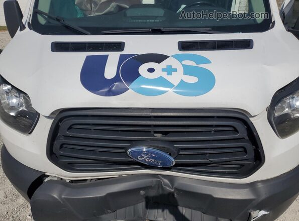 1FTYR2CM6KKB64296 2019 FORD TRANSIT White Շարժիչի բաժամունքի տեսք