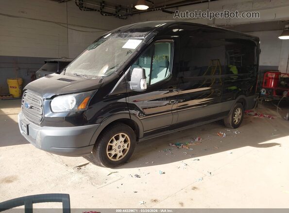 1FTYR2CM8GKB54442 2016 FORD TRANSIT-250 Черный Передняя левая четверть
