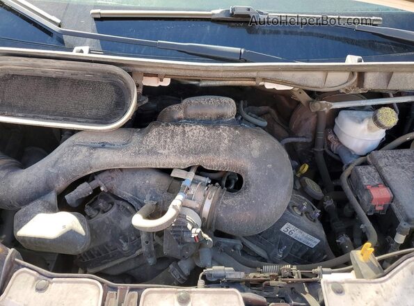 1FTYR2CM9KKA76133 2019 FORD TRANSIT White Vista del compartimento del motor