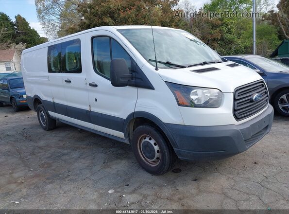1FTYR2ZM2HKB03401 2017 FORD TRANSIT-250 White Передня права чверть