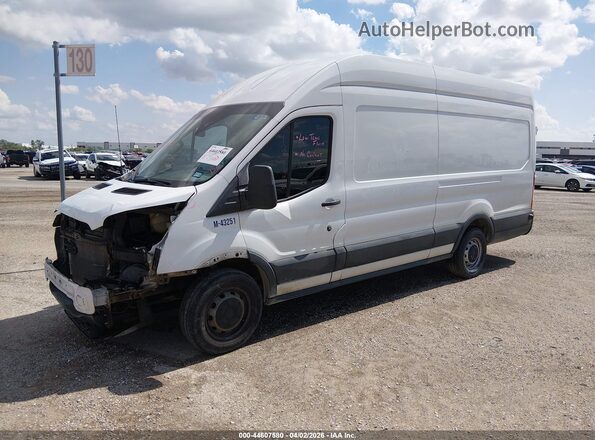 1FTYR3XG6JKA20689 2018 FORD TRANSIT-250 Белый Передняя левая четверть