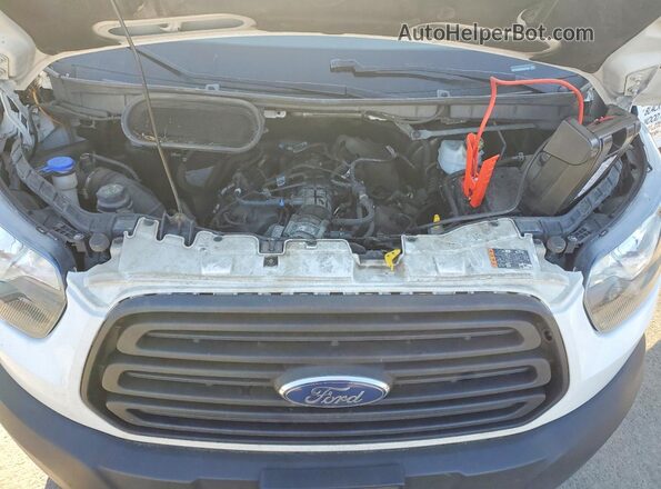 1FTYR3XG6KKA51703 2019 FORD TRANSIT White Engine compartment view