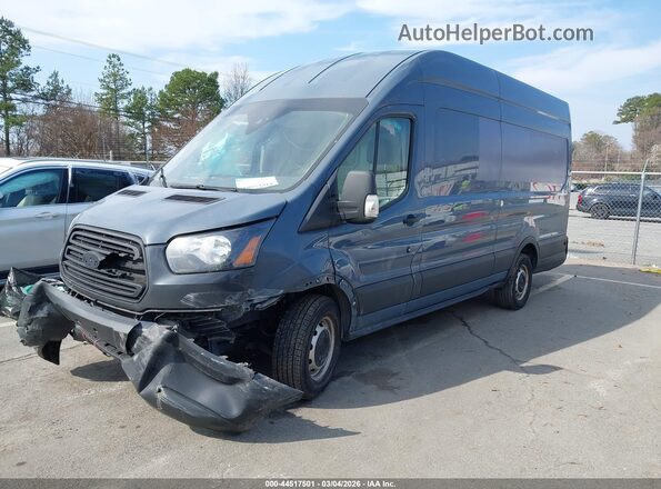 1FTYR3XM0KKB74015 2019 FORD TRANSIT Blue Vista tres cuartos delantera izquierda