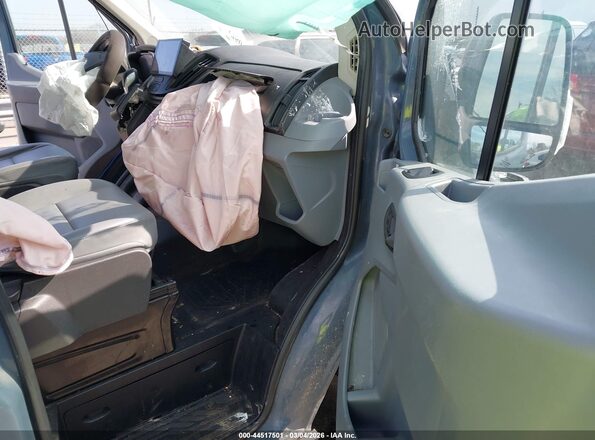 1FTYR3XM0KKB74015 2019 FORD TRANSIT Blue Vista interior delantera