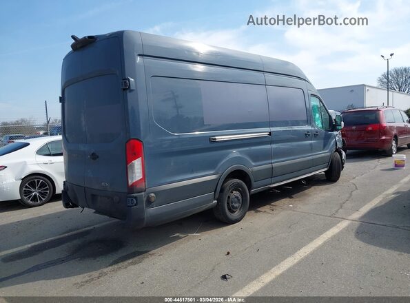 1FTYR3XM0KKB74015 2019 FORD TRANSIT Blue Trasero derecho
