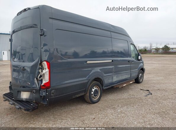 1FTYR3XM3KKB74140 2019 FORD TRANSIT-250 Синий Задняя правая четверть