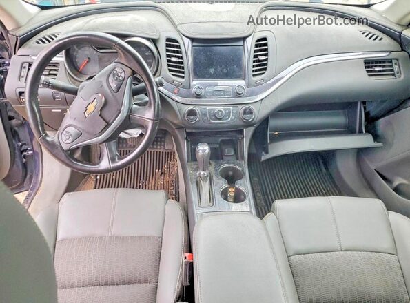 1G1105S3XHU192212 2017 CHEVROLET IMPALA Blue Widok deski rozdzielczej