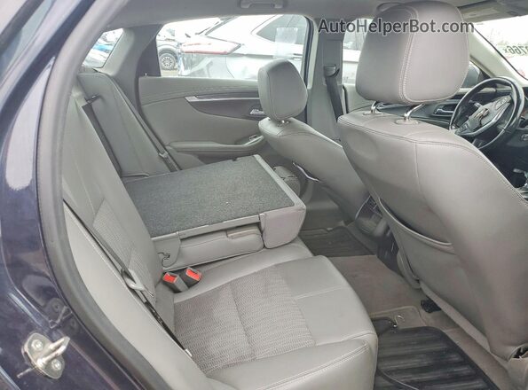 1G1105S3XHU192212 2017 CHEVROLET IMPALA Blue Widok tylnych siedzeń