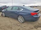 2017 Chevrolet Impala Lt Blue vin: 1G1105S3XHU192212