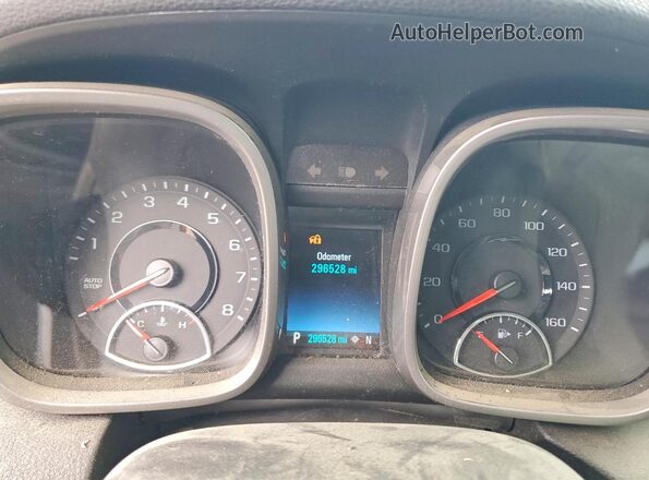 1G11C5SA6GF148300 2016 CHEVROLET MALIBU Серебряный Вид щитка приборов