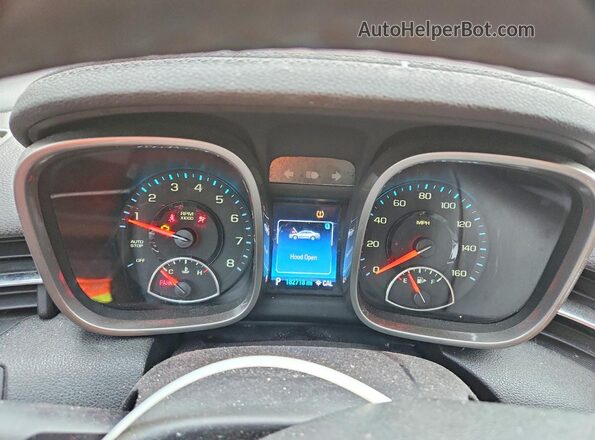 1G11E5SA3GU157235 2016 CHEVROLET MALIBU Серебряный Вид щитка приборов