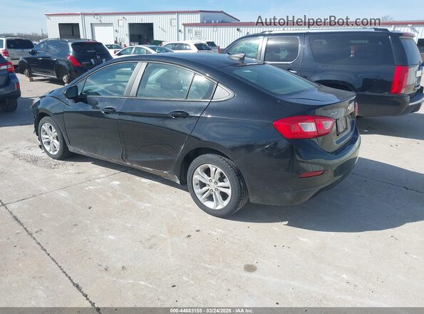 1G1BC5SM8K7152303 2019 CHEVROLET CRUZE Черный Задняя левая четверть