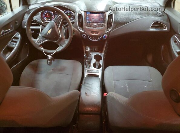 1G1BE5SM7K7108173 2019 CHEVROLET CRUZE Бордовый Вид панели приборов